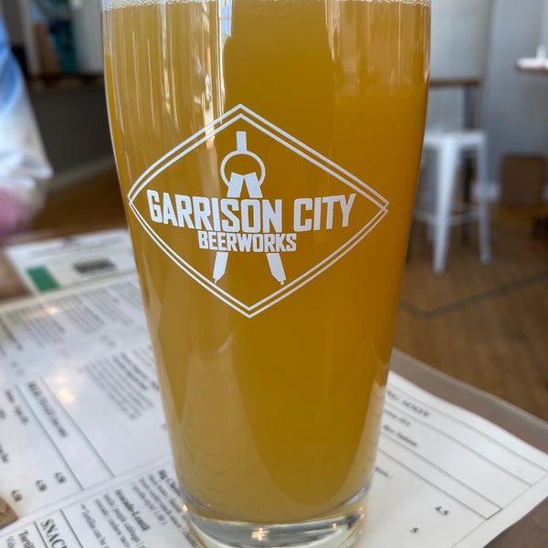Photo taken at Garrison City Beerworks by Brian M. on 4/23/2021