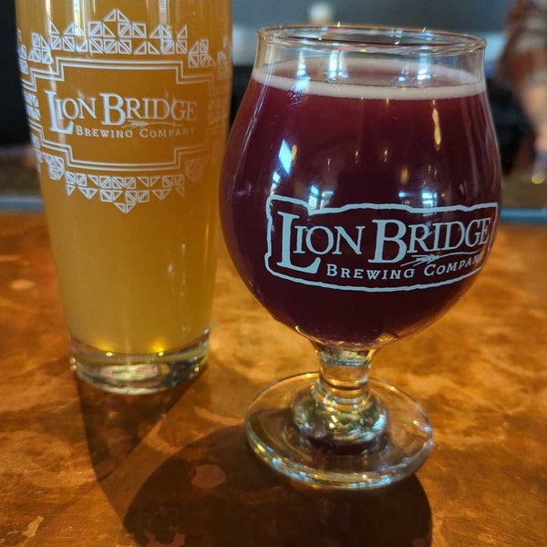Photo taken at Lion Bridge Brewing Company by Mike W. on 12/18/2022