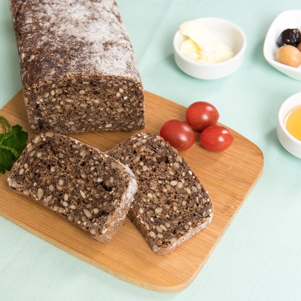 Check out our dark bread. We only use natural ingredients.