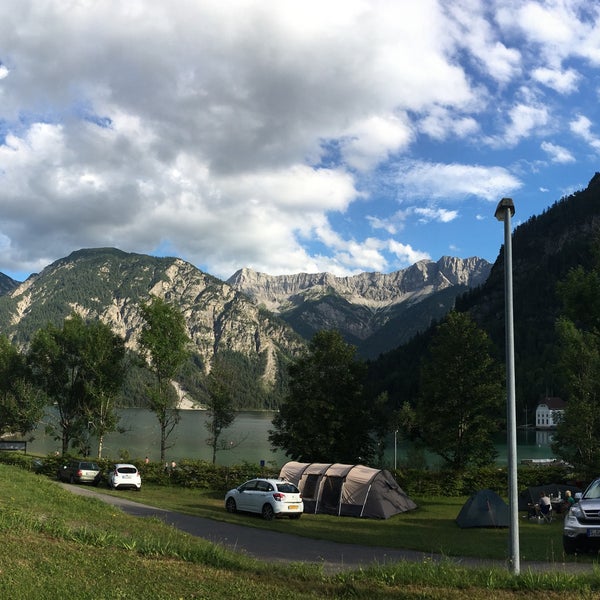 Plansee Австрия кемпинг