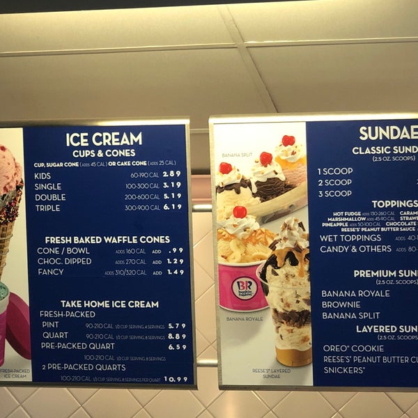 Baskin Robbins Ice Cream Shop In Puyallup