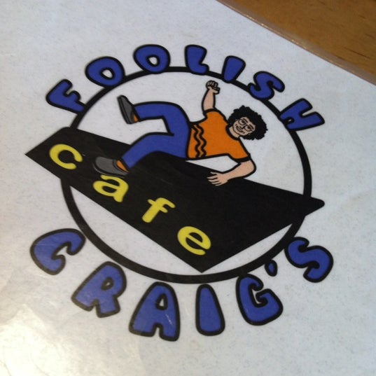 12/8/2012 tarihinde David K.ziyaretçi tarafından Foolish Craig&#39;s Cafe'de çekilen fotoğraf