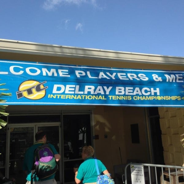 Photo taken at Delray Beach International Tennis Championships (ITC) by Marlena H. on 3/1/2013