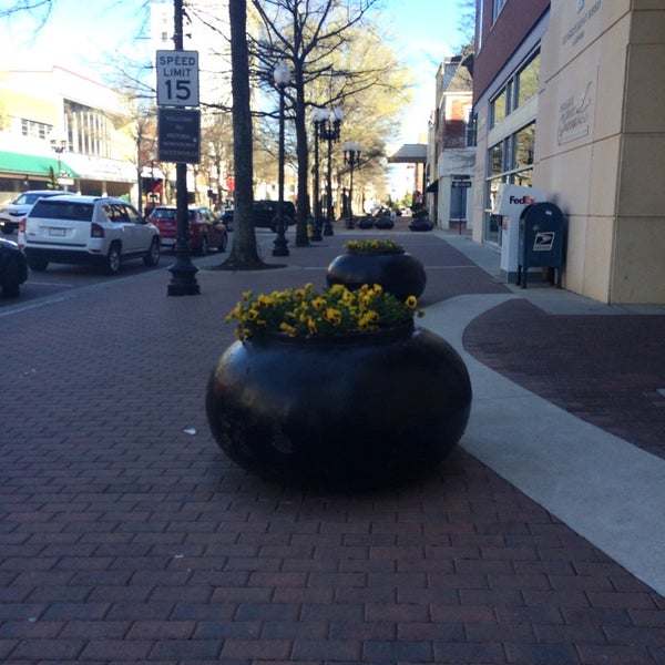 Photo taken at Downtown Fayetteville by Viktoria L. on 3/29/2015