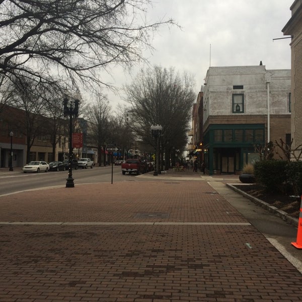 Photo taken at Downtown Fayetteville by Viktoria L. on 2/25/2015