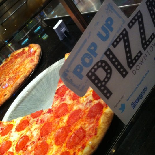 Photo taken at Pop Up Pizza by jimmi w. on 10/4/2012