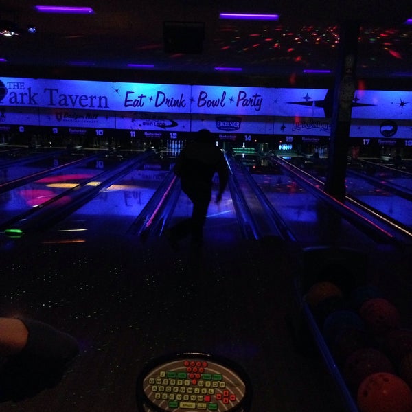 Photo taken at Park Tavern Bowling &amp; Entertainment by Kristin I. on 2/28/2015