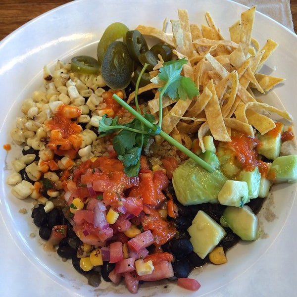 Photo taken at Veggie Grill by Angie C. on 10/25/2014