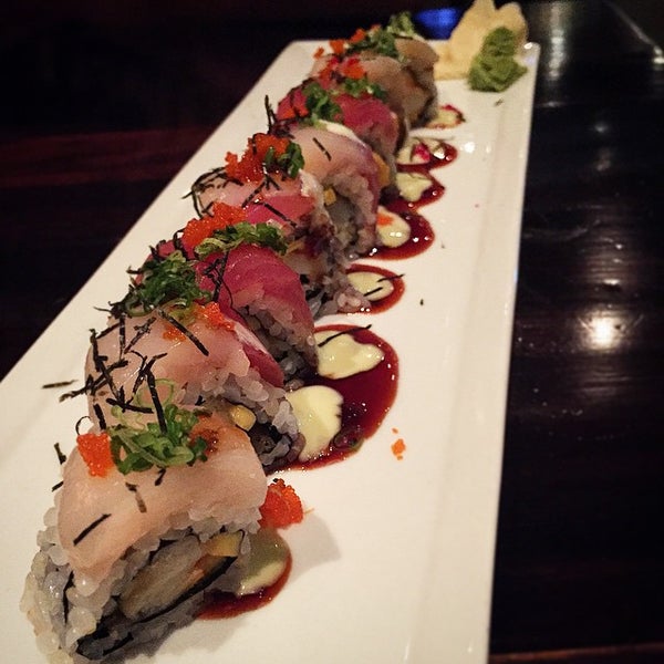 Photo taken at The One Sushi + by Belinda M. on 5/19/2015