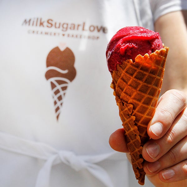 7/22/2014にMilk Sugar Love Creamery &amp; BakeshopがMilk Sugar Love Creamery &amp; Bakeshopで撮った写真