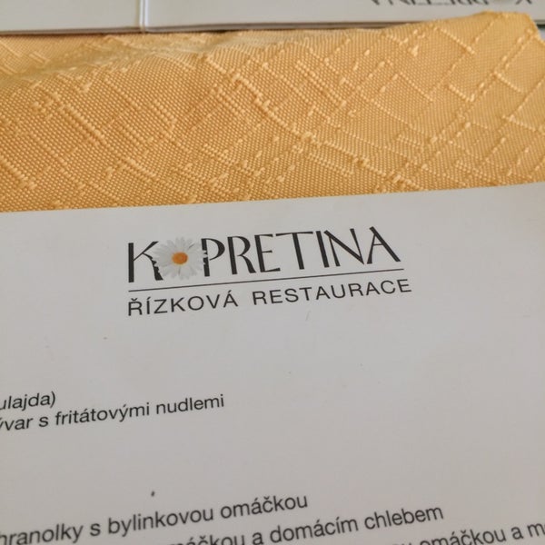 Photo taken at Řízková restaurace Kopretina by Honza D. on 8/24/2014