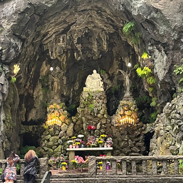 Framed Print of The Grotto National Sanctuary of Our Sorrowful Mother