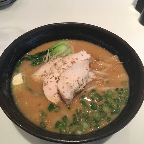 Red miso ramen! (May be ask for thinner chicken slices - else perfect!)