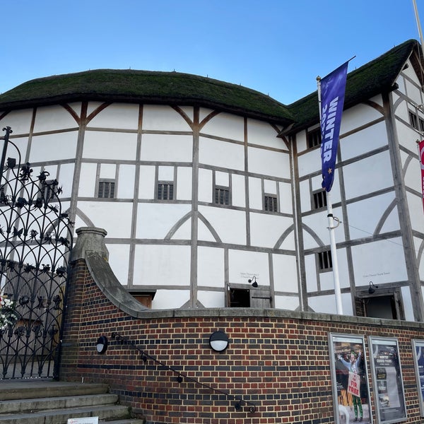 Photo taken at Shakespeare&#39;s Globe Theatre by Frank F. on 11/22/2022