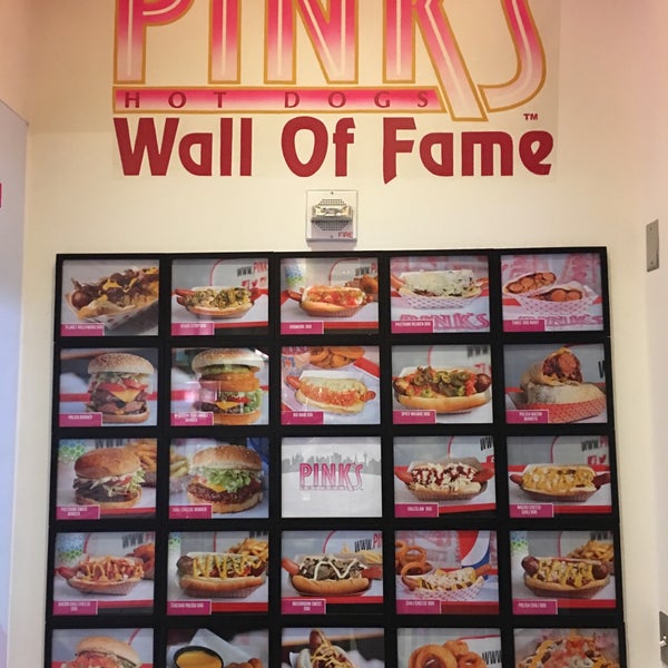 Photo taken at Pink&#39;s Hot Dogs by Frank F. on 2/27/2017