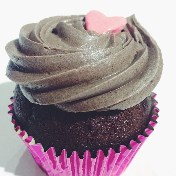 Black Magic Cupcakes are our feature today :) Dark Cocoa Cupcake and filled with our dark raw cacao……yum.
