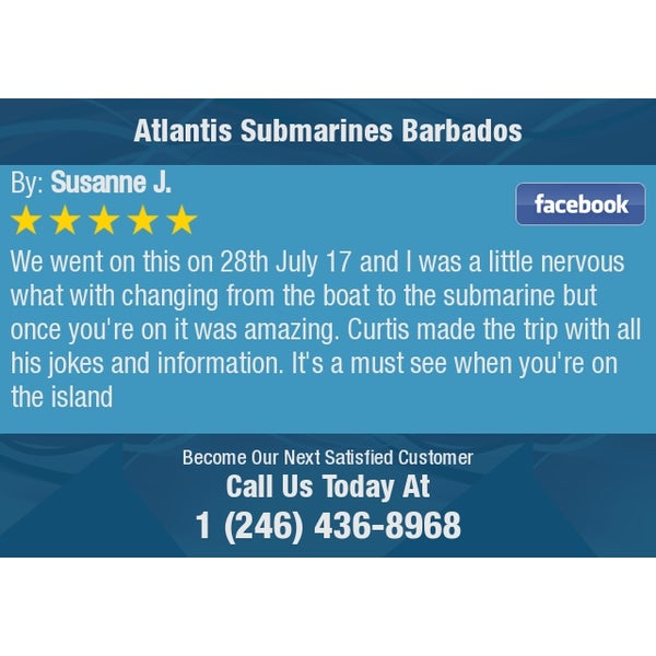 1/1/2020 tarihinde Tricia L.ziyaretçi tarafından Atlantis Submarines Barbados'de çekilen fotoğraf