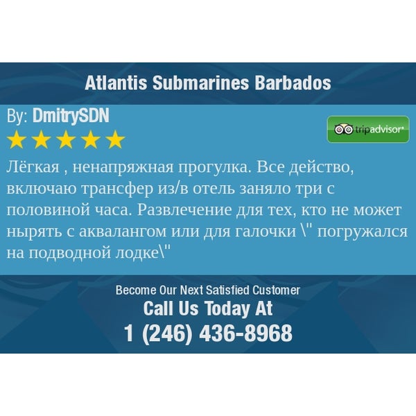 10/25/2019 tarihinde Tricia L.ziyaretçi tarafından Atlantis Submarines Barbados'de çekilen fotoğraf