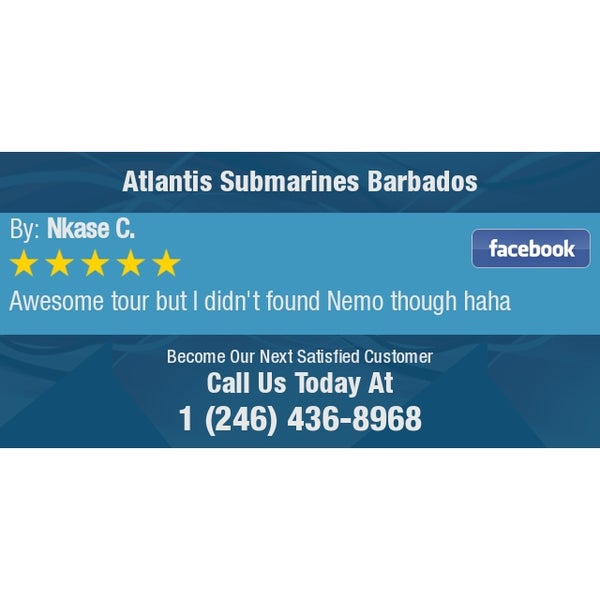 12/28/2019 tarihinde Tricia L.ziyaretçi tarafından Atlantis Submarines Barbados'de çekilen fotoğraf