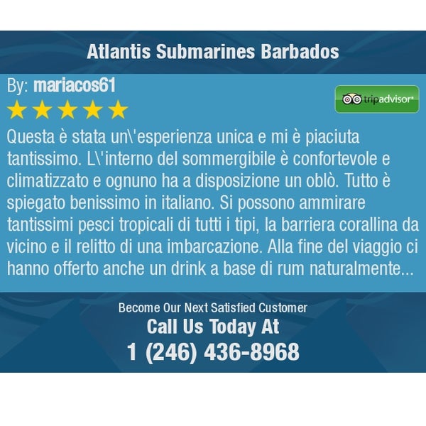 Foto tirada no(a) Atlantis Submarines Barbados por Tricia L. em 11/2/2019