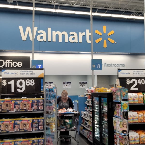 Walmart Supercenter Big Box Store in Blaine