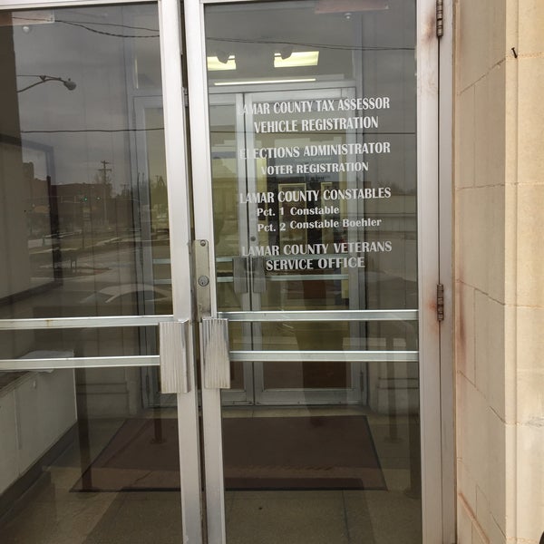 Photos At Lamar County Tax Office Paris Tx