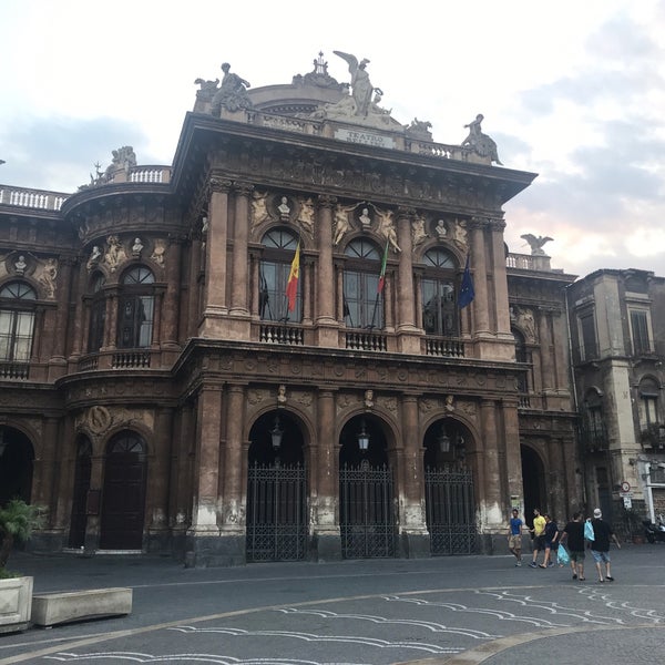 Photo taken at Teatro Massimo Bellini by Ionut R. on 7/31/2018