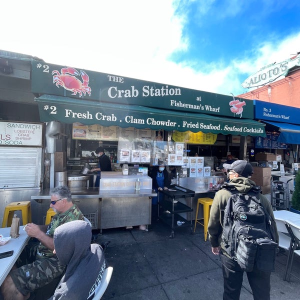 Crabstand at Fisherman's Wharf Seafood Restaurant in Fishermans Wharf