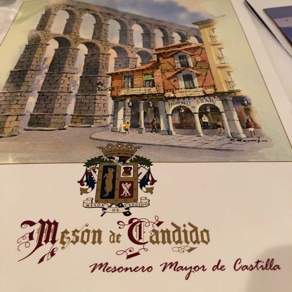 Photo taken at Mesón de Cándido by Alain V. on 8/2/2019