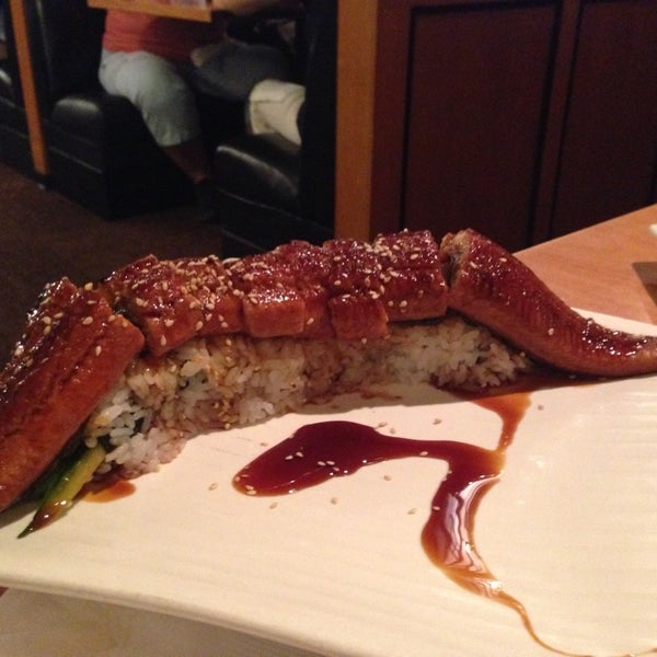 Photo taken at Azuma Sushi and Teppan by Mercedes D. on 9/25/2013