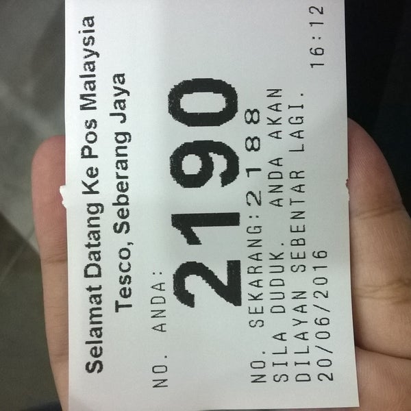Pejabat Pos Post Office Ufficio Postale In Seberang Jaya