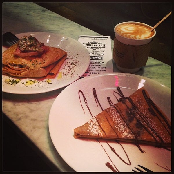 รูปภาพถ่ายที่ Cusp Crepe and Espresso Bar โดย Noelia S. เมื่อ 1/12/2014
