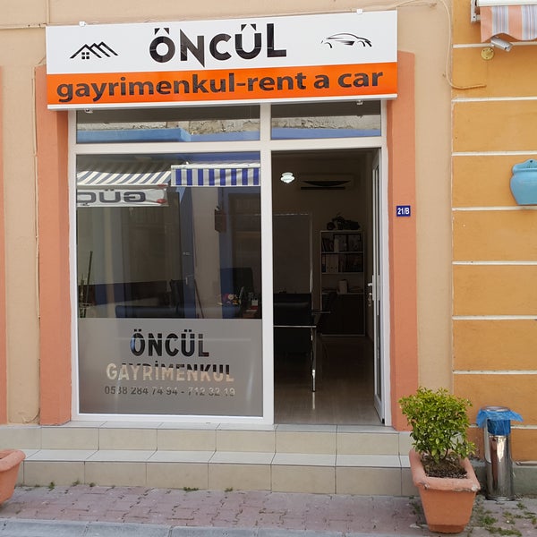 ÇEŞME ÖNCÜL GAYRİMENKUL& RENT A CAR MUSALLA MAHALLESİ 1015 sokak no 21b ÇEŞME İzmir Çeşme, İzmir