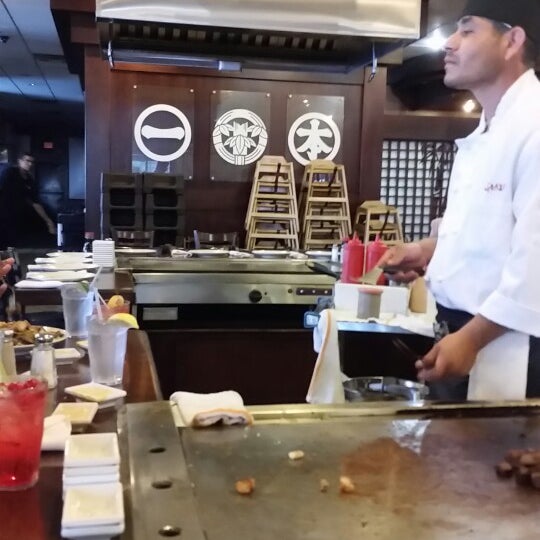 Photo taken at Sakura Japanese Steak, Seafood House &amp; Sushi Bar by Dana W. on 7/29/2014