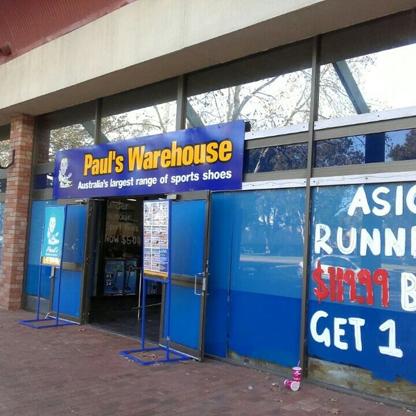 pauls warehouse asics