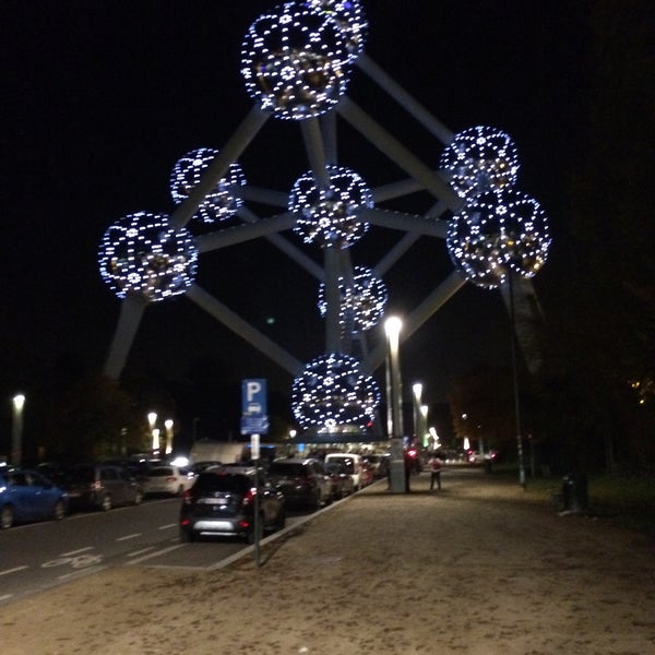 Photo taken at Atomium by Rob V. on 10/31/2015