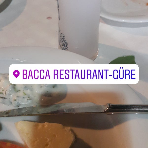 Снимок сделан в Bacca Restaurant пользователем Su misali c. 7/26/2018