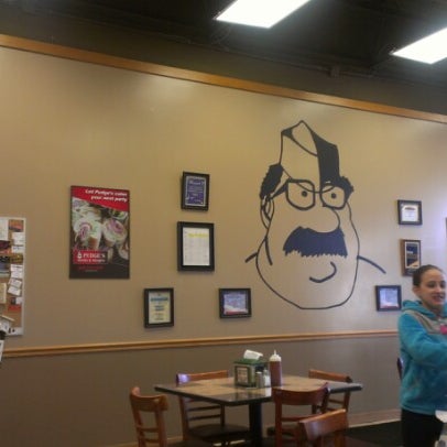 Photo taken at Pudge&#39;s Steaks and Hoagies by Justin S. on 1/19/2013