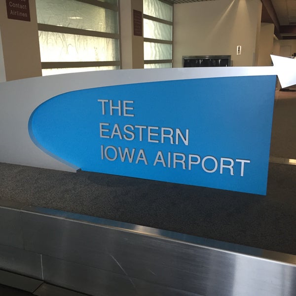 Photo taken at The Eastern Iowa Airport (CID) by Ron A. on 2/9/2015