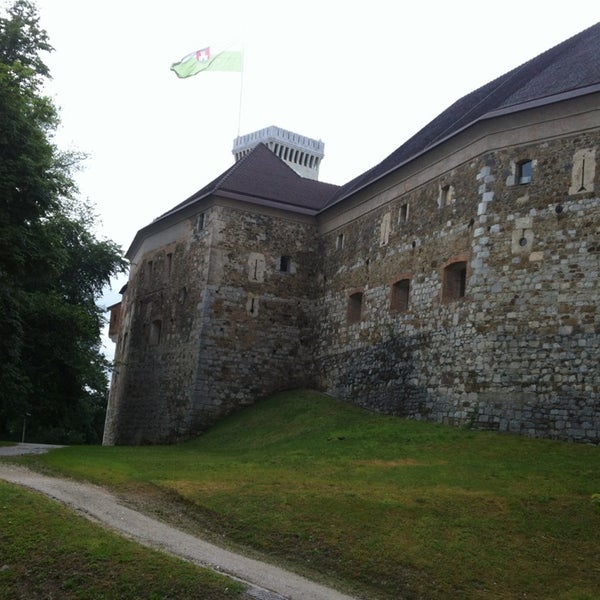 Photo taken at Ljubljana Castle by Adam M. on 6/24/2013