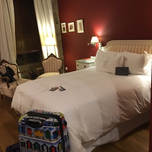 4/9/2017 tarihinde Caroline D.ziyaretçi tarafından Hotel Spa Relais &amp; Châteaux A Quinta Da Auga'de çekilen fotoğraf