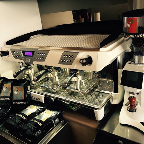 Coffee machine is ready! Enjoy our coffee...
