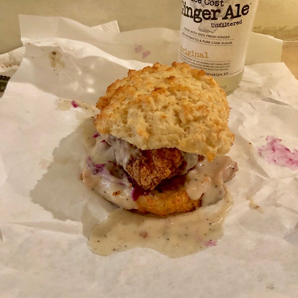 The chicken biscuit hits the spot every time. Everyone who works here is incredibly nice as well.