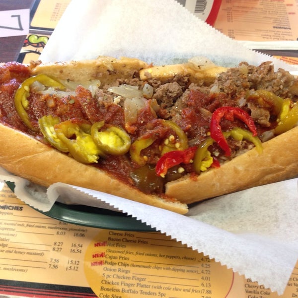 Photo taken at Pudge&#39;s Steaks and Hoagies by Greg F. on 6/27/2014