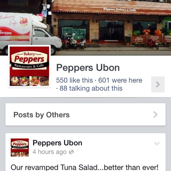 รูปภาพถ่ายที่ Peppers Restaurant &amp; Bakery โดย Peppers Restaurant &amp; Bakery เมื่อ 7/31/2014