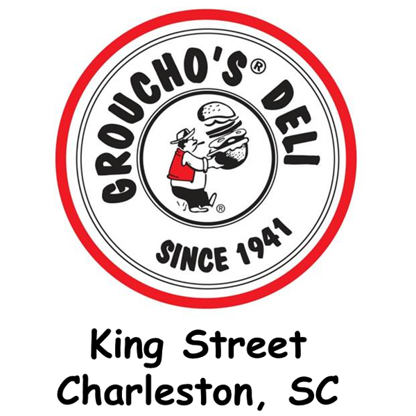 Photo taken at Groucho&#39;s Deli of Charleston by Groucho&#39;s Deli of Charleston on 7/30/2014