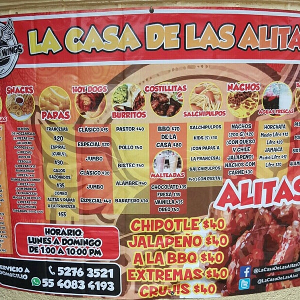 La Casa de las Alitas - Fast Food Restaurant