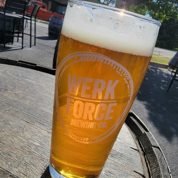 Photo taken at Werk Force Brewing Co. by Ken G. on 6/26/2022