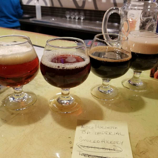 Photo taken at The Intrepid Sojourner Beer Project by Omar W. on 1/21/2018