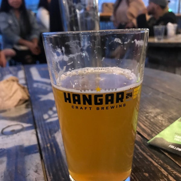 Photo taken at Hangar 24 Craft Brewery by ! ! &quot;Backstage Gabe . on 1/21/2020